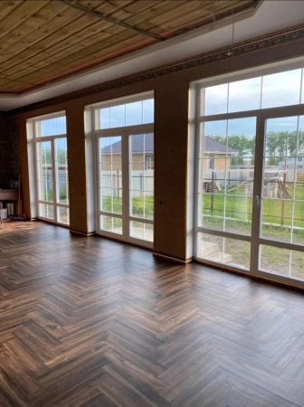 Кварцевый ламинат Fargo Паркет Английская ёлка Дуб Сиена 33-64W929  4/0.5мм