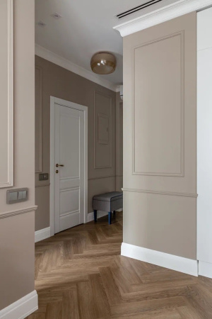 Кварцевый ламинат Fargo Паркет Английская ёлка Дуб Монако 33-63W948 4/0.5мм