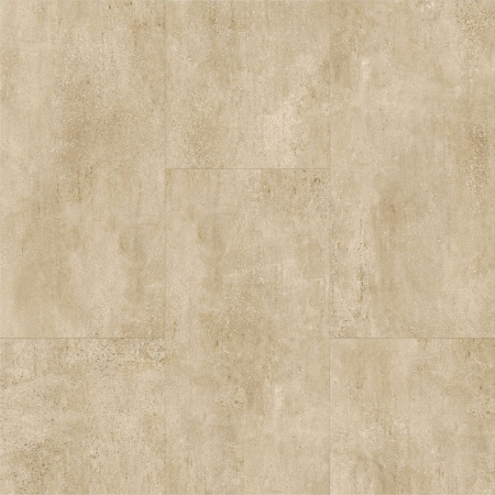 Кварц-виниловая плитка Fargo Камень клеевой Травертин Песочный 48102-08 фаска 